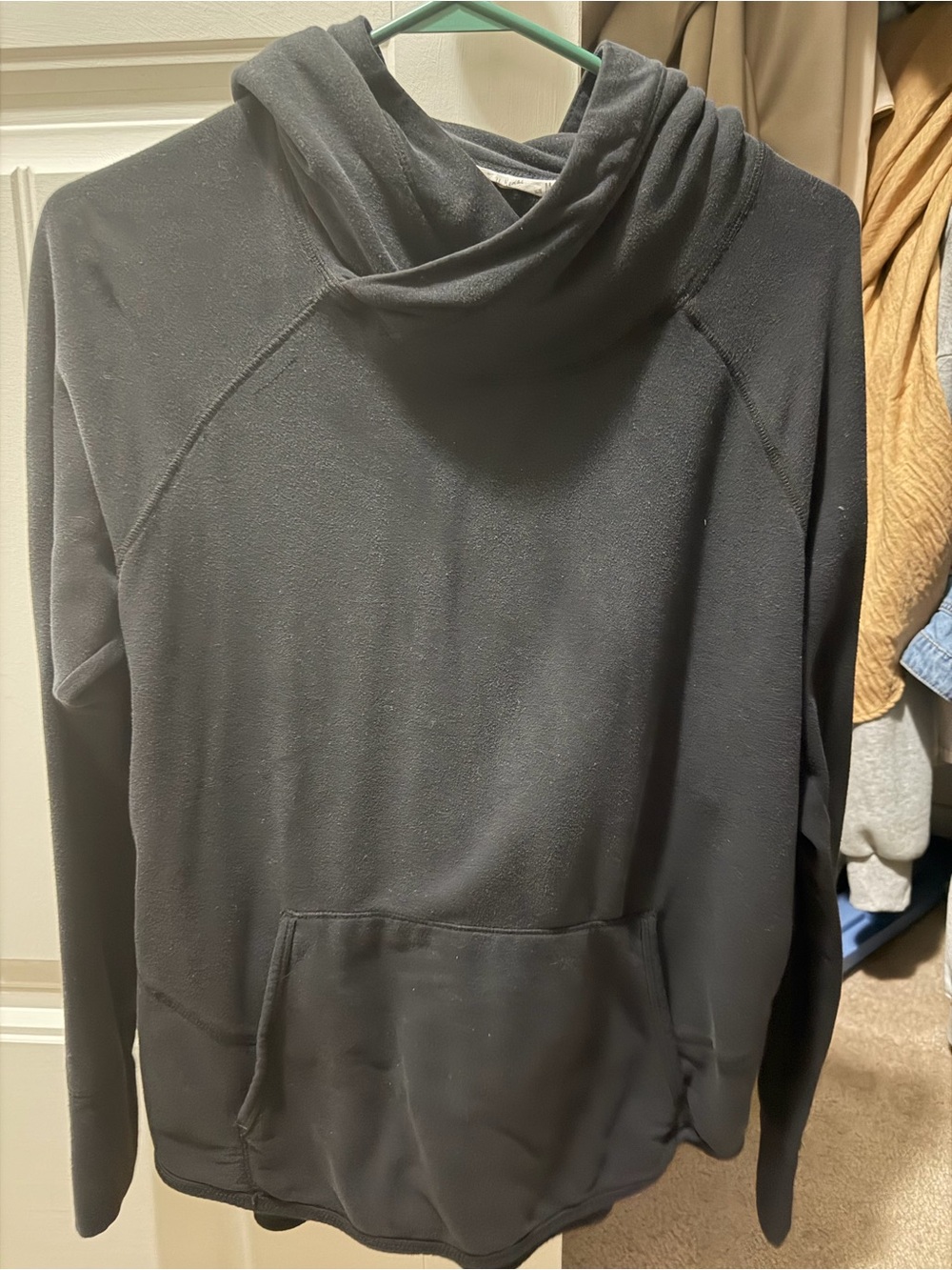 Women’s Black Hooded Sweater - Classic Pullover